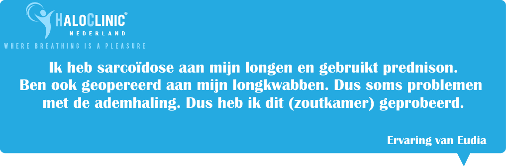 Sarcoïdose halotherapie behandeling,