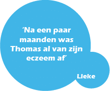 Eczeem verminderen, eczeem behandeling ervaring met halotherapie