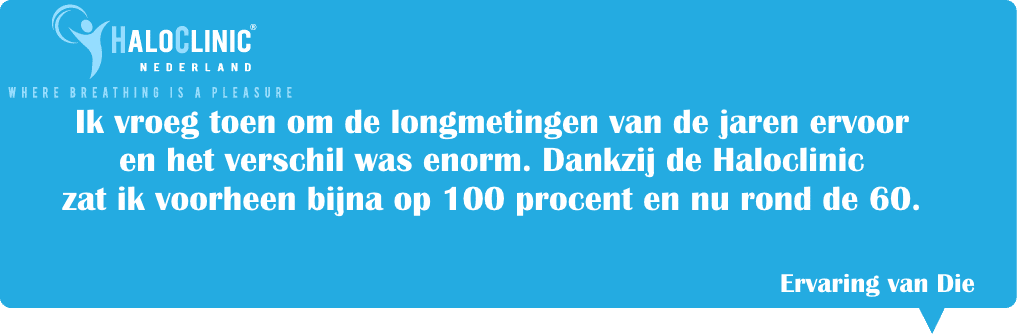 werking van halotherapie, longmetingen, Astma, minder lucht,