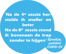 COPD-patiënt GOLD IV vertelt over haar ervaring met de halotherapie