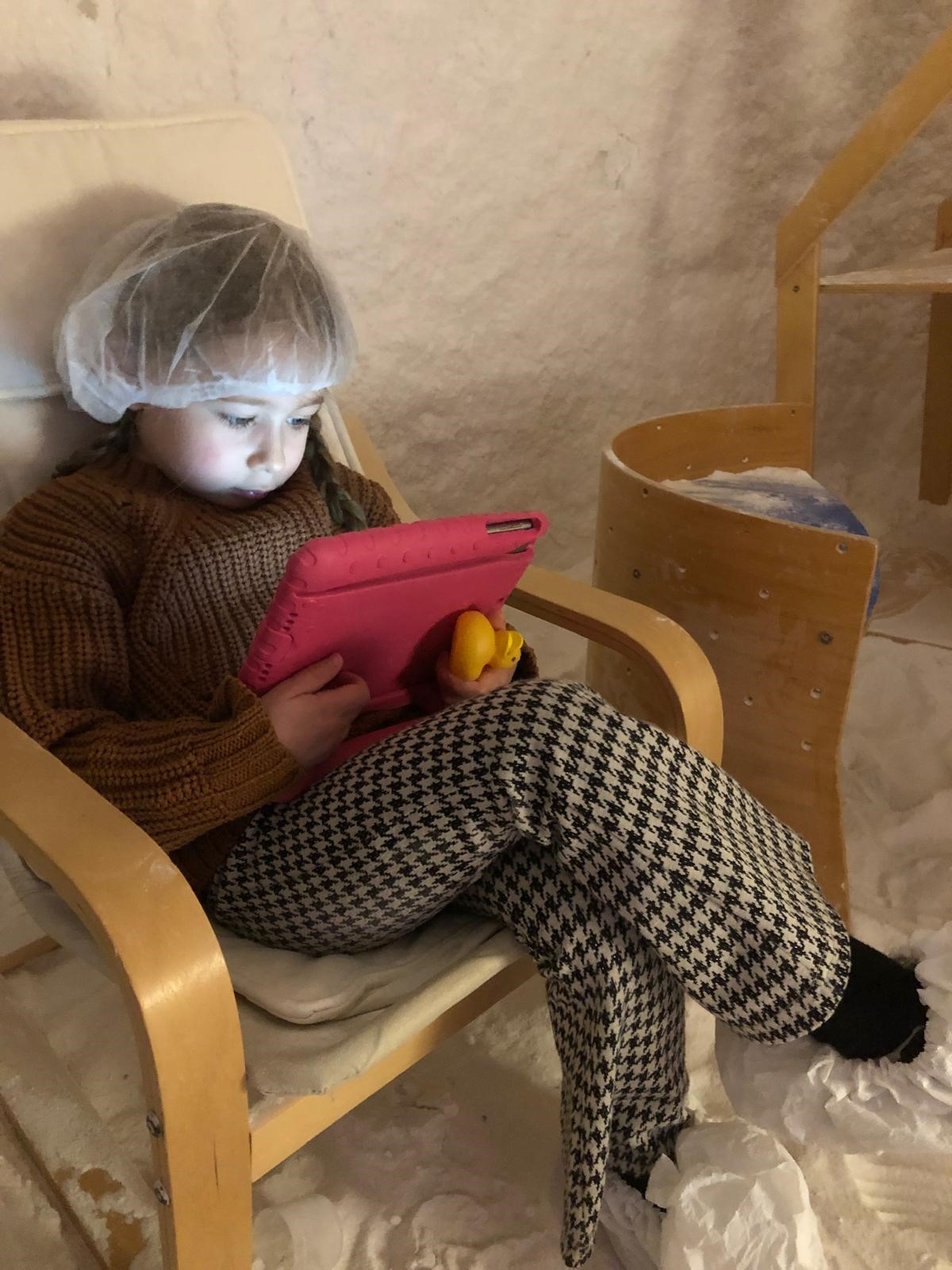 Zoutkamer voor kinderen